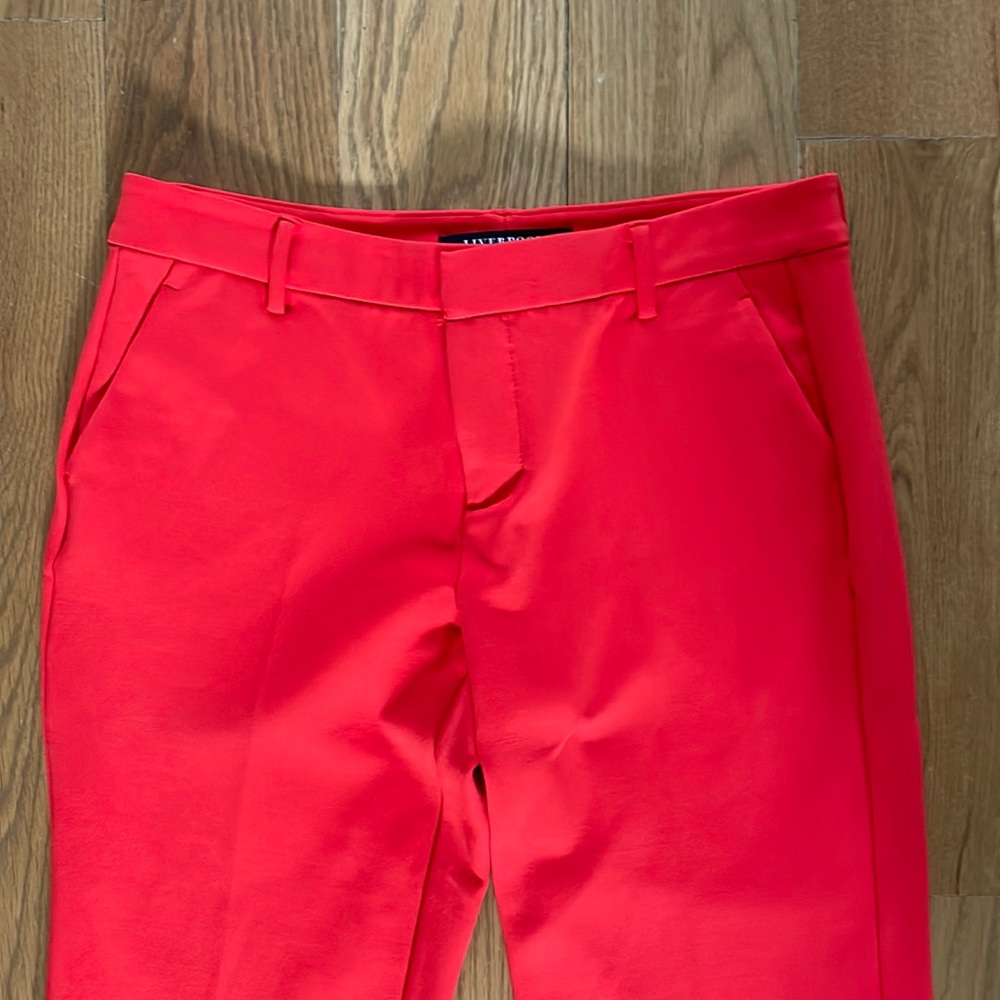 Liverpool 4/27 red NWOT pants inseam 29